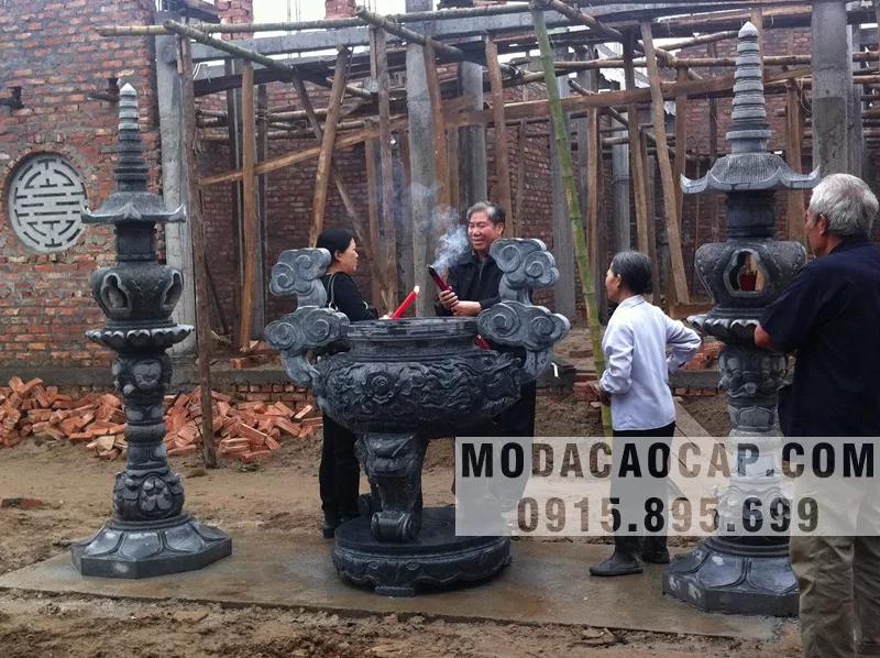 Mẫu đỉnh hương đá 21 dinh huong da xanh