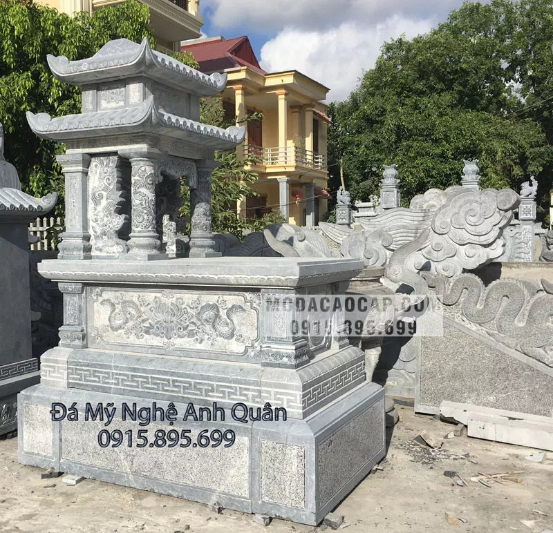 Mộ đá đẹp mộ đá ninh bình, mẫu mộ đá đẹp Ninh Bình