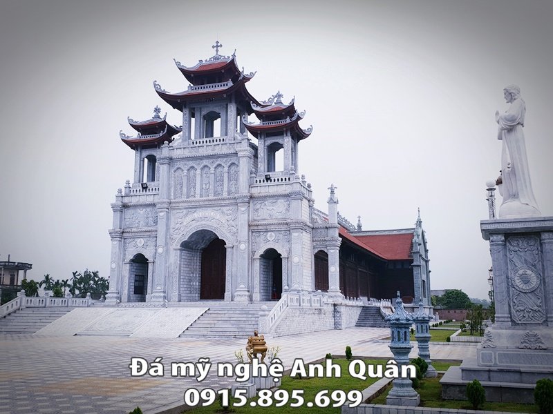 Nha tho giao Thiet ke mang phong cach Chau Au và Phương Đông