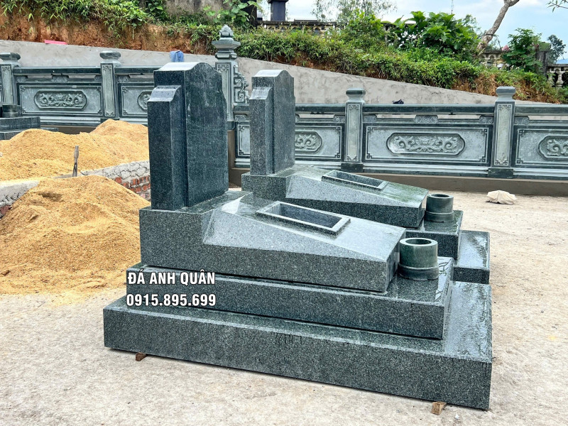 Lựa chọn Mộ đá granite đẹp, độ bền cao, dễ dàng vệ sinh #moda 15 Mộ tam cấp bằng đá granite Bình Định
