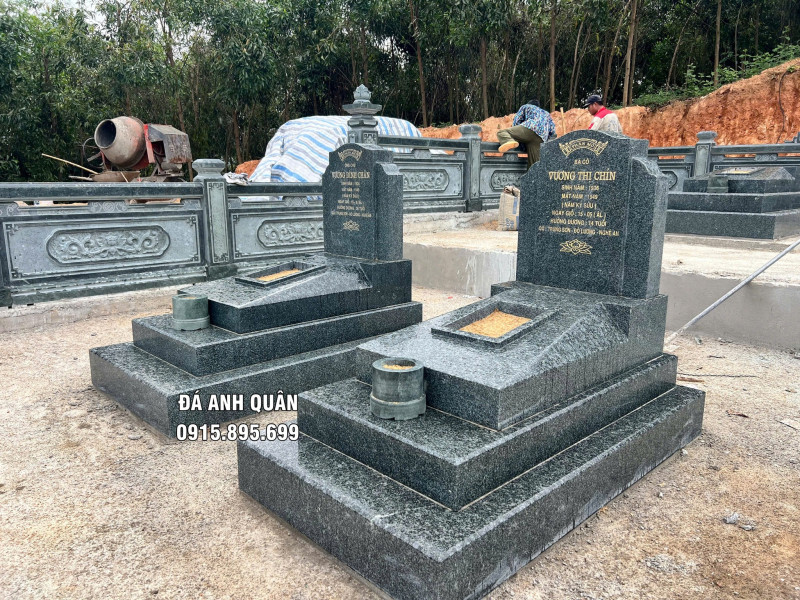 Lựa chọn Mộ đá granite đẹp, độ bền cao, dễ dàng vệ sinh #moda 17 Xây Mộ - sửa mộ bằng đá granite được nhiều gia đình lựa chọn hiện nay