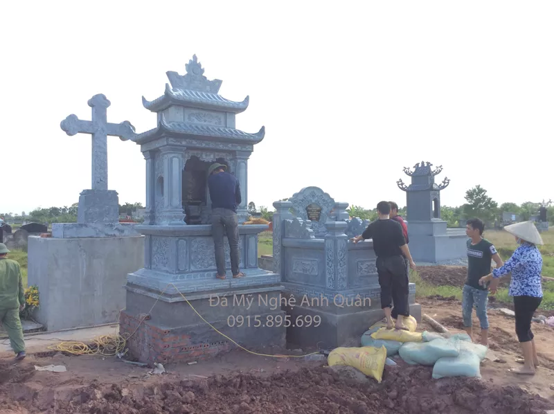 Khu lang mo - toan canh khu lang mo cong giao