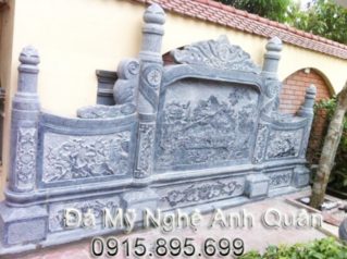 Mẫu cuốn thư đá ĐẸP nhà Anh Vinh ở Kon Tum