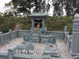 Toàn cảnh Lăng mộ đẹp, lăng mộ đá xanh rêu An Quân Ninh Vân, Hoa Lư, Ninh Bình