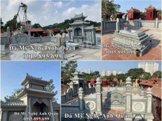 Khu Lăng mộ được xây dựng rất công phu, tọa lạc giữa khu nghĩa trang trật hẹp giữa lòng thủ đô Hà Nội.