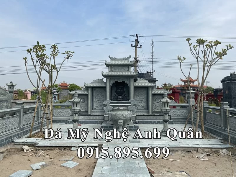 Lăng thờ đá Ngũ Quan - một thiết kế đặc sắc, rất riêng của Nghệ nhân trẻ Anh Quân