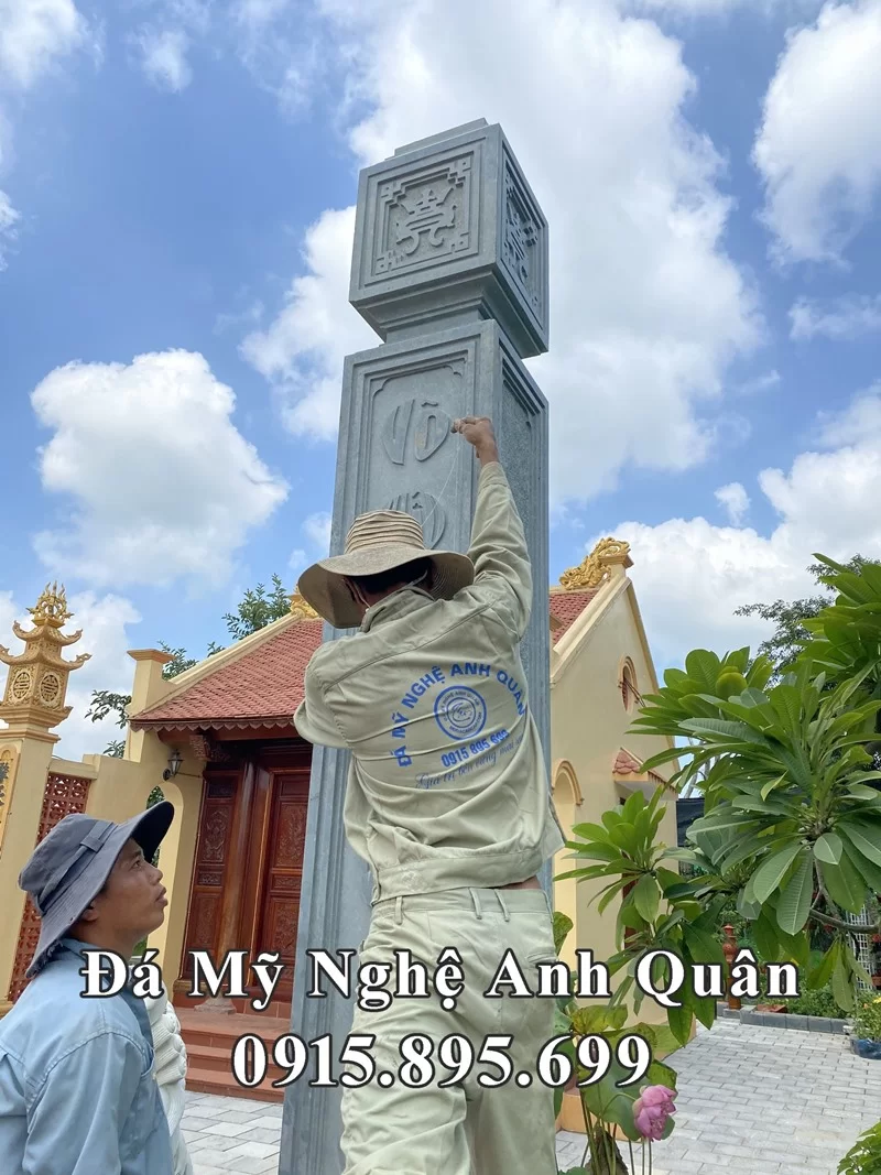 Lap dat Cot da dong tru nguyen khoi