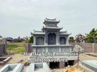 Xay Lang mo da dep voi Lang tho da Tam Quan hai mai cua Nghe nhan tre Anh Quan thiet ke