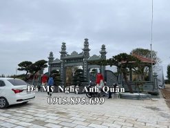 Cong da tam quan tai khu Lang Mo da gia dinh Anh Dung mat sat tai Quang Ninh