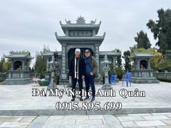 Nghe nhan tre Anh Quan chup anh cung gia dinh tai khu Lang Mo da