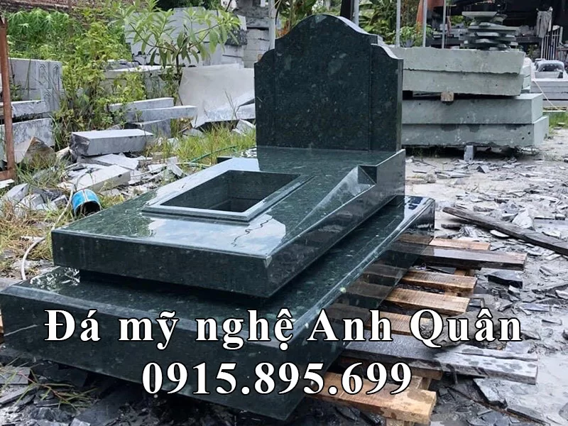 Mộ đá Granite đen Bình Định.jpg Mộ đá Granite đen Bình Định.jpg