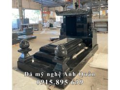 Mộ Granite 1 mái ấn tượng bậc nhất hiện nay.