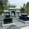 Xây Lăng Mộ với mẫu mộ granite chôn 1 lần kích thước lớn.