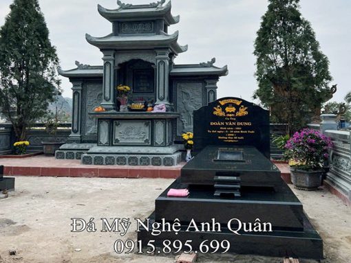 Xây lăng mộ cho gia đình cần đảm bảo yếu tố chất lượng, thẩm mỹ và phong thủy, tâm linh.