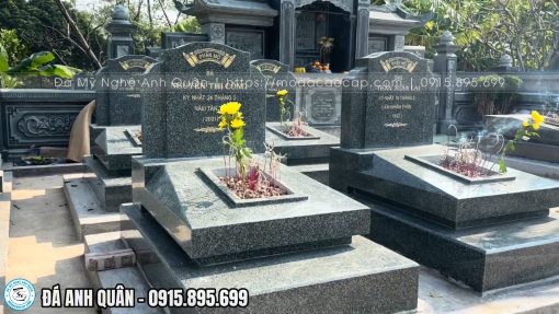 Mẫu Mộ đá granite cao cấp của Đá Anh Quân Ninh Bình.