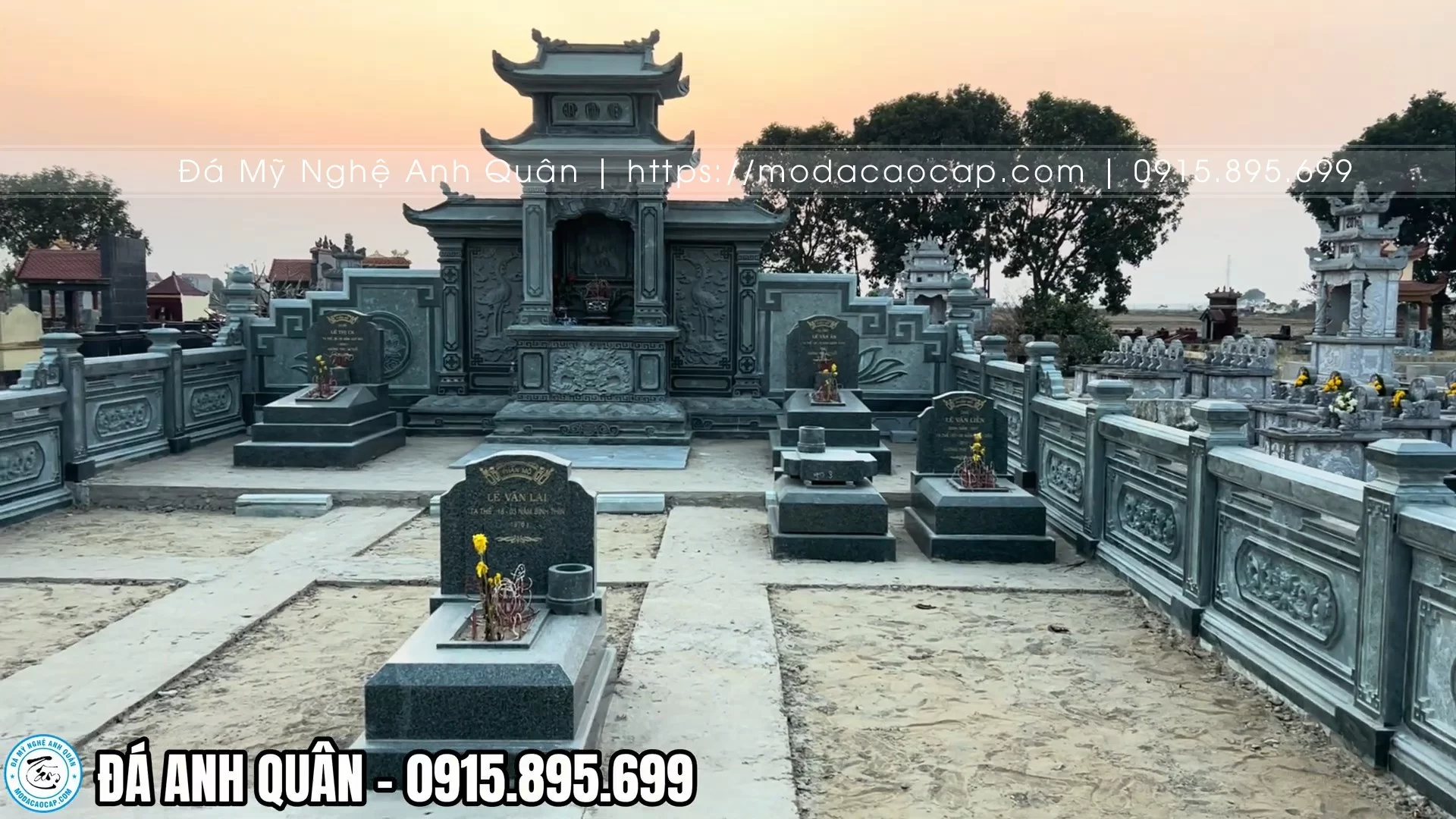 Thời điểm xây dựng, cải tạo lăng mộ gia tộc trong năm rất quan trọng.