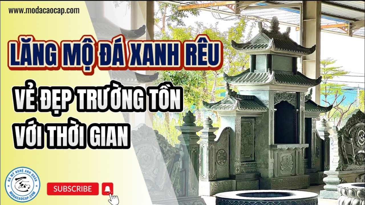 lang mo da xanh reu duc cham hoa van sac net tinh te langmoda