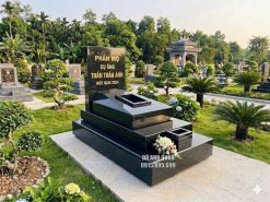 Mẫu Mộ granite sang trọng, bề thế